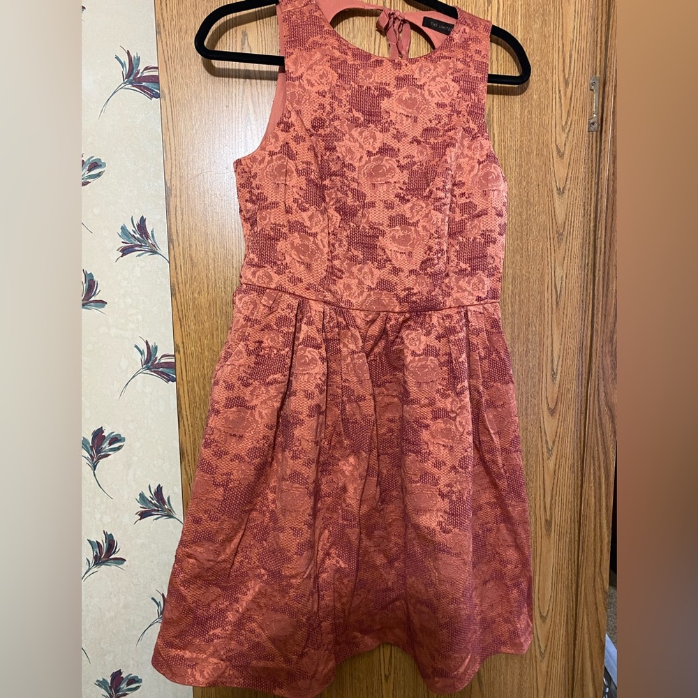 Beautiful orange The Limited dress